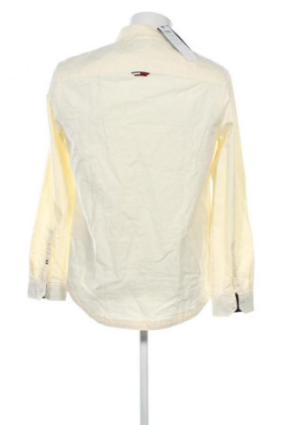Férfi ing Tommy Jeans, Méret S, Szín Sárga, Ár 12 099 Ft