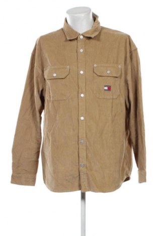 Pánská košile  Tommy Jeans, Velikost XXL, Barva Béžová, Cena  529,00 Kč