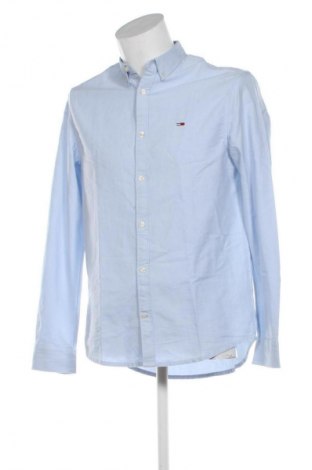 Cămașă de bărbați Tommy Jeans, Mărime S, Culoare Albastru, Preț 424,99 Lei