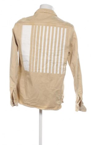 Herrenhemd Zara, Größe L, Farbe Beige, Preis 6,99 €