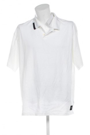 Мъжка тениска Calvin Klein Jeans, Размер XL, Цвят Бял, Цена 49,73 €