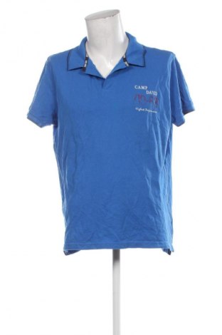 Мъжка тениска Camp David, Размер XXL, Цвят Син, Цена 11,24 €