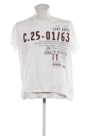 Tricou de bărbați Camp David, Mărime XXL, Culoare Alb, Preț 32,99 Lei