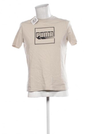 Ανδρικό t-shirt PUMA, Μέγεθος M, Χρώμα  Μπέζ, Τιμή 12,99 €