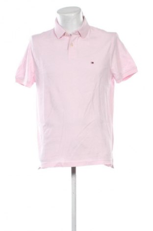Мъжка тениска Tommy Hilfiger, Размер L, Цвят Розов, Цена 35,79 €