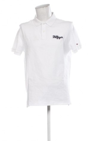 Мъжка тениска Tommy Hilfiger, Размер XL, Цвят Бял, Цена 29,14 €