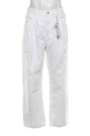 Męskie jeansy Your Turn, Rozmiar L, Kolor Biały, Cena 90,99 zł