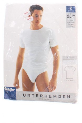 Herrenset Tchibo, Größe XL, Farbe Weiß, Preis € 18,99