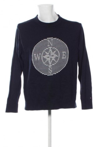 Férfi pulóver Tommy Hilfiger, Méret L, Szín Kék, Ár 20 629 Ft