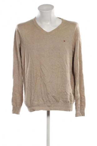 Мъжки пуловер Tommy Hilfiger, Размер XL, Цвят Бежов, Цена 46,52 €