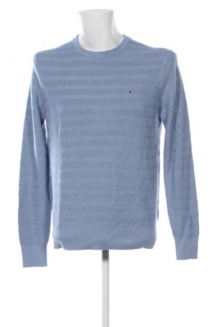 Мъжки пуловер Tommy Hilfiger, Размер M, Цвят Син, Цена 14,82 €, #134424568
