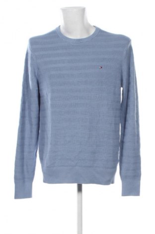 Мъжки пуловер Tommy Hilfiger, Размер L, Цвят Син, Цена 14,82 €, #134424931