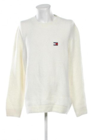 Pánský svetr  Tommy Jeans, Velikost XL, Barva Krémová, Cena  989,00 Kč