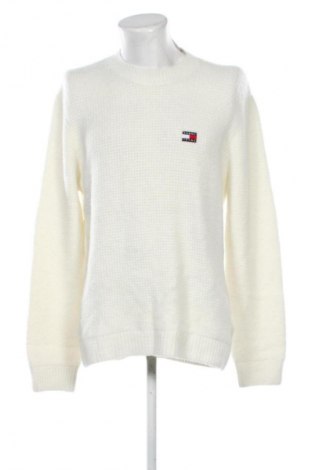 Herrenpullover Tommy Jeans, Größe M, Farbe Ecru, Preis € 43,99, #134268034