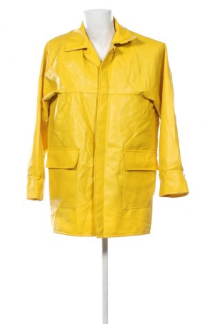 Мъжко кожено яке Unbranded, Размер XXL, Цвят Жълт, Цена 25,56 €