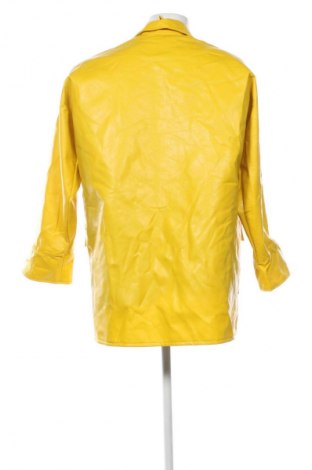 Мъжко кожено яке Unbranded, Размер XXL, Цвят Жълт, Цена 25,56 €