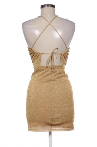 Kleid H&M, Größe XS, Farbe Golden, Preis 12,99 €