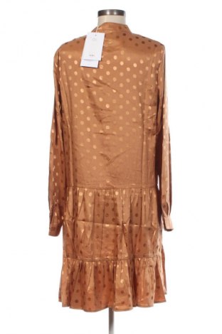 Kleid Ichi, Größe M, Farbe Braun, Preis 13,99 €