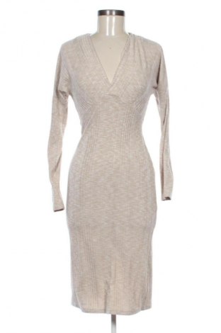 Šaty  NA-KD, Velikost XS, Barva Béžová, Cena  159,00 Kč