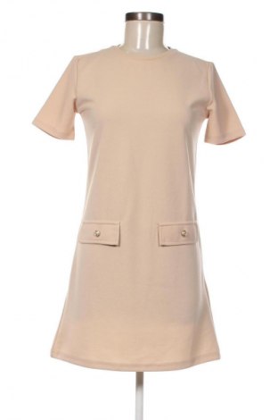 Sukienka Sinsay, Rozmiar XS, Kolor Beżowy, Cena 29,64 zł