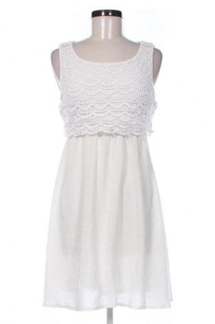 Kleid Tom Tailor, Größe S, Farbe Weiß, Preis 14,99 €