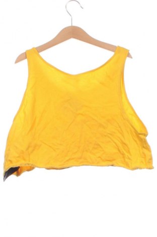 Γυναικείο αμάνικο μπλουζάκι H&M Divided, Μέγεθος XS, Χρώμα Κίτρινο, Τιμή 1,99 €