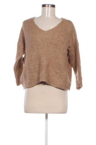 Damski sweter Unbranded, Rozmiar M, Kolor Brązowy, Cena 18,99 zł