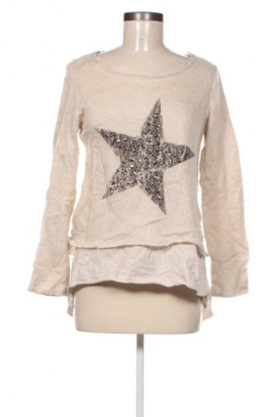 Γυναικείο πουλόβερ Unbranded, Μέγεθος M, Χρώμα  Μπέζ, Τιμή 4,99 €