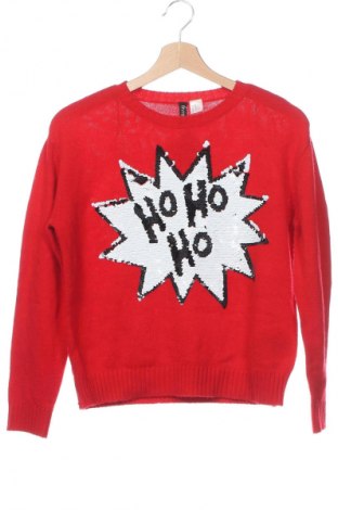 Γυναικείο πουλόβερ H&M Divided, Μέγεθος XS, Χρώμα Κόκκινο, Τιμή 7,99 €