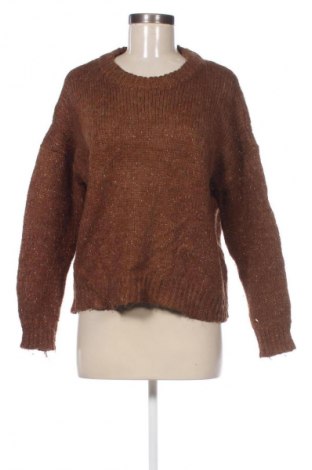 Γυναικείο πουλόβερ Ichi, Μέγεθος M, Χρώμα Καφέ, Τιμή 0,99 €