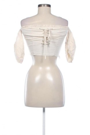 Γυναικεία μπλούζα Amisu, Μέγεθος S, Χρώμα Εκρού, Τιμή 9,99 €