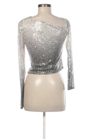 Дамска блуза Amisu, Размер M, Цвят Сребрист, Цена 4,60 €