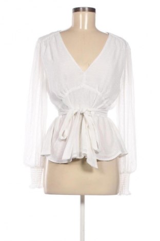 Γυναικεία μπλούζα Amisu, Μέγεθος XL, Χρώμα Λευκό, Τιμή 1,99 €