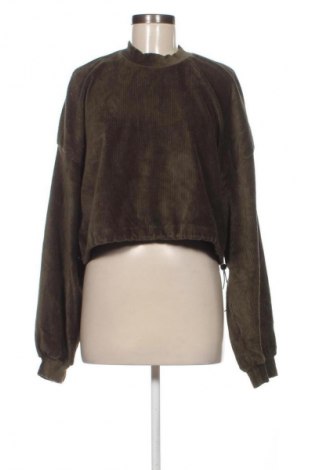 Γυναικεία μπλούζα Bershka, Μέγεθος L, Χρώμα Πράσινο, Τιμή 3,99 €