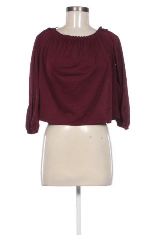 Γυναικεία μπλούζα Bershka, Μέγεθος XS, Χρώμα Κόκκινο, Τιμή 2,99 €