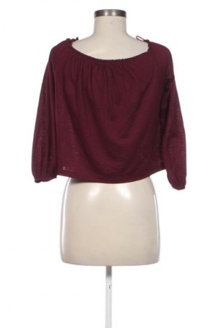 Γυναικεία μπλούζα Bershka, Μέγεθος XS, Χρώμα Κόκκινο, Τιμή 2,99 €