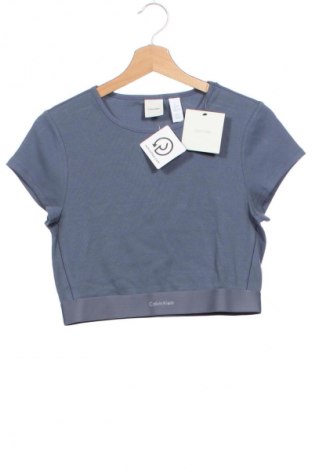 Bluzka damska Calvin Klein, Rozmiar M, Kolor Szary, Cena 207,99 zł