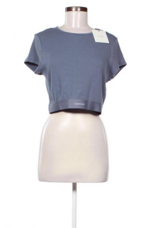 Γυναικεία μπλούζα Calvin Klein, Μέγεθος L, Χρώμα Μπλέ, Τιμή 47,99 €