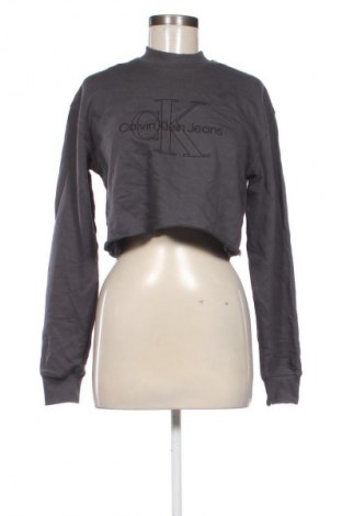 Γυναικεία μπλούζα Calvin Klein Jeans, Μέγεθος XS, Χρώμα Γκρί, Τιμή 27,99 €