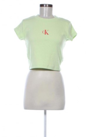 Дамска блуза Calvin Klein Jeans, Размер S, Цвят Зелен, Цена 43,45 €, #134658616
