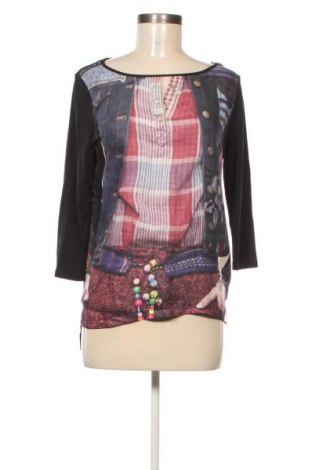 Дамска блуза Desigual, Размер M, Цвят Многоцветен, Цена 11,32 €