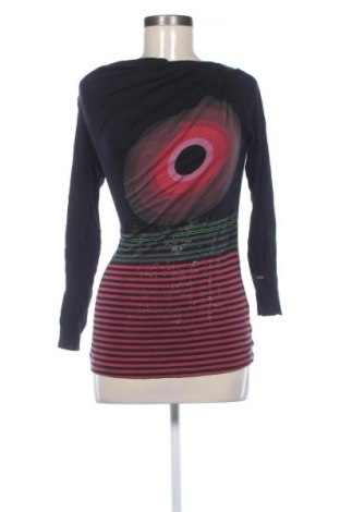 Γυναικεία μπλούζα Desigual, Μέγεθος S, Χρώμα Μαύρο, Τιμή 21,00 €