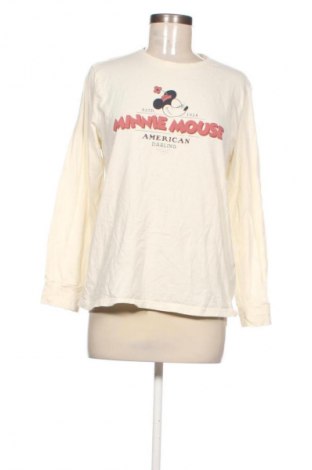 Γυναικεία μπλούζα Disney, Μέγεθος M, Χρώμα Εκρού, Τιμή 16,01 €