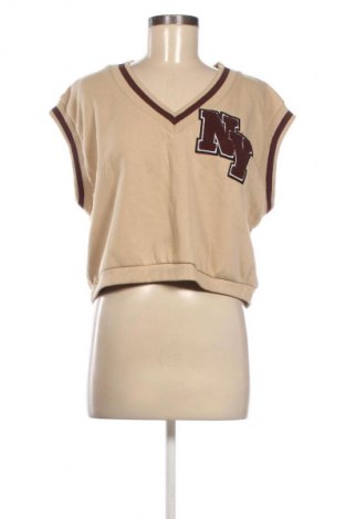 Γυναικεία μπλούζα Fb Sister, Μέγεθος S, Χρώμα  Μπέζ, Τιμή 5,99 €