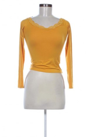 Bluzka damska H&M Divided, Rozmiar XS, Kolor Żółty, Cena 65,92 zł