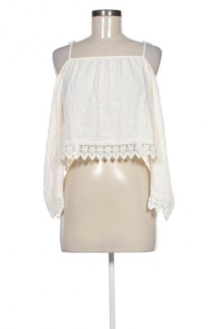 Bluzka damska H&M Divided, Rozmiar XS, Kolor ecru, Cena 31,99 zł