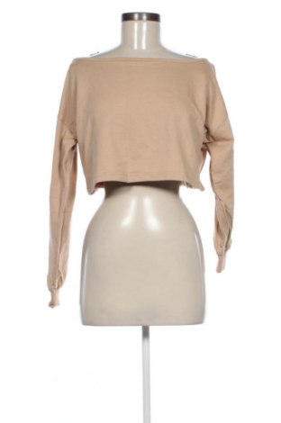 Γυναικεία μπλούζα Missguided, Μέγεθος XS, Χρώμα  Μπέζ, Τιμή 2,99 €