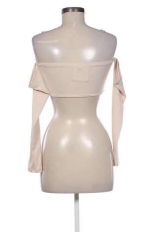 Γυναικεία μπλούζα SHEIN, Μέγεθος S, Χρώμα  Μπέζ, Τιμή 9,72 €