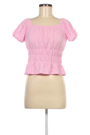 Bluzka damska Sinsay, Rozmiar XS, Kolor Różowy, Cena 18,99 zł