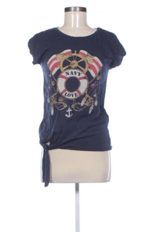 Γυναικεία μπλούζα Stradivarius, Μέγεθος S, Χρώμα Μπλέ, Τιμή 8,99 €